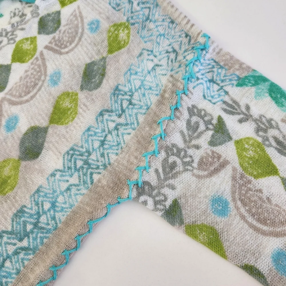 Sigrid Olsen Tunic Long Sleeve  Top Small - Picture 8 of 14